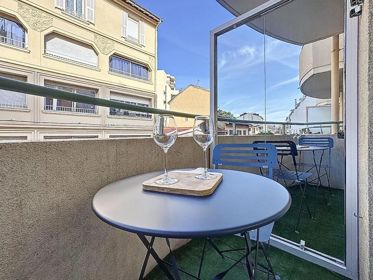 Studio Calme Avec Balcon Proche Du Port De Nice 0*,
